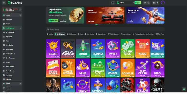 BC GAME Casino Indonesia Pengalaman Bermain yang Tak Terlupakan